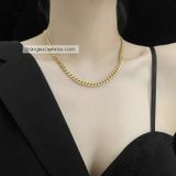  Dây chuyền titan Flat chain L 