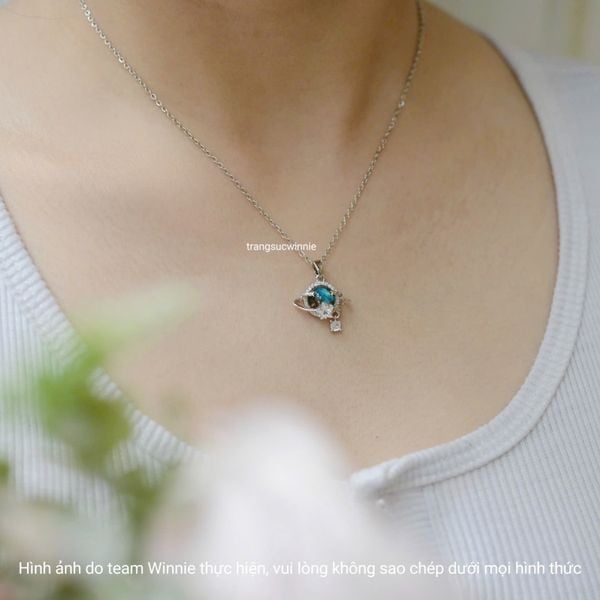  Dây chuyền titan Galaxy Star drop 
