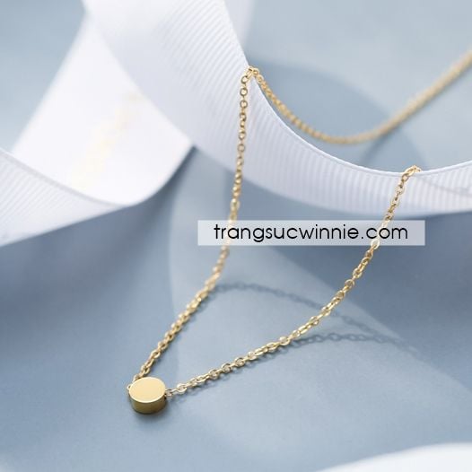  Dây chuyền titan Golden Bean 