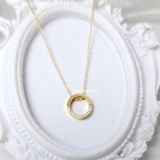  Dây chuyền Titan Half Diamond 