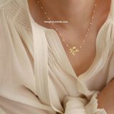  Dây chuyền titan Hoa gạo 