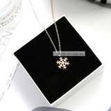 Dây chuyền titan hoa tuyết VH 