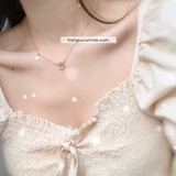  Dây chuyền titan Hoa tuyết đá VH 
