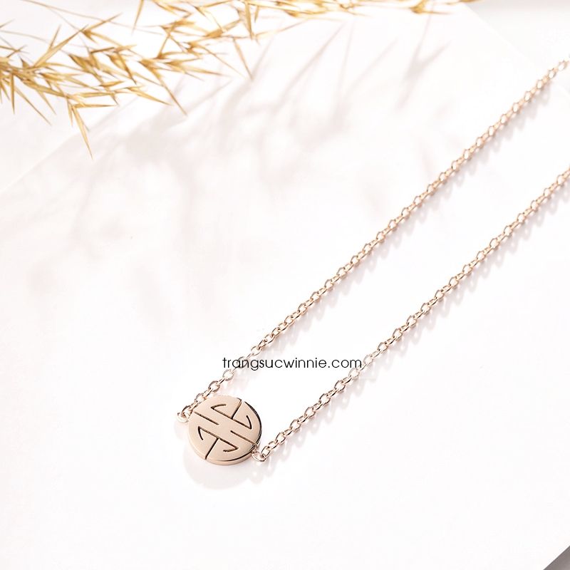  Dây chuyền titan Hỷ VH 