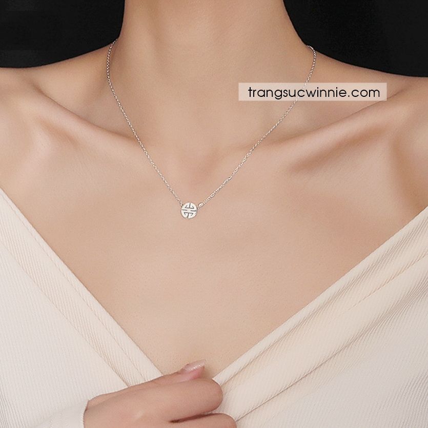  Dây chuyền titan Hỷ B 