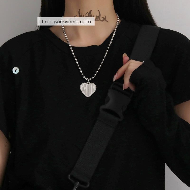  Dây chuyền titan IGirl 