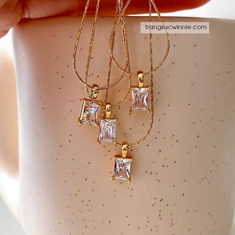  Dây chuyền titan Jenny Diamond 