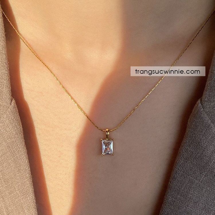  Dây chuyền titan Jenny Diamond 