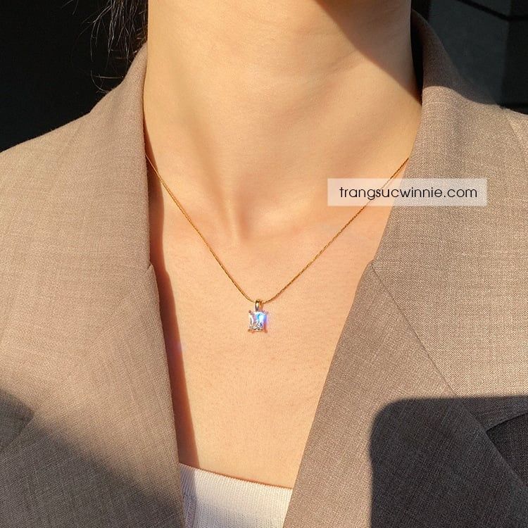  Dây chuyền titan Jenny Diamond 