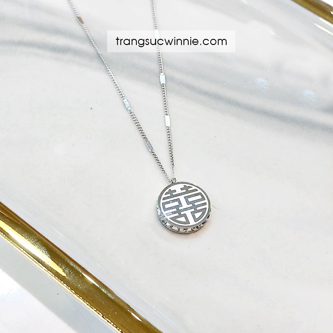  Dây chuyền titan Kim phúc B 