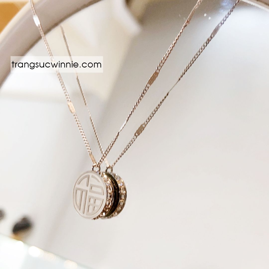  Dây chuyền titan Kim phúc B 