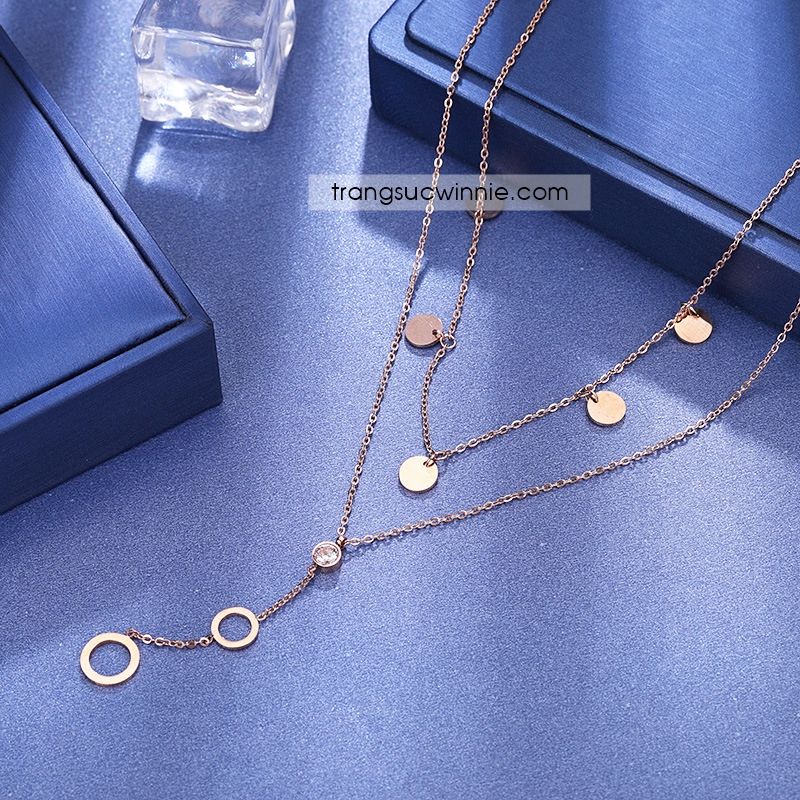  Dây chuyền titan Layer Dottie 