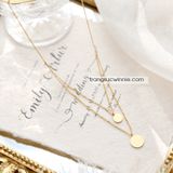  Dây chuyền titan Layer Gold 