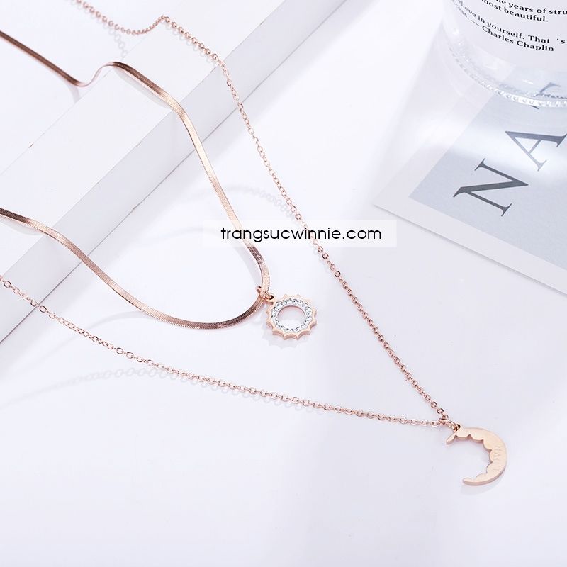  Dây chuyền titan Layer Moni 