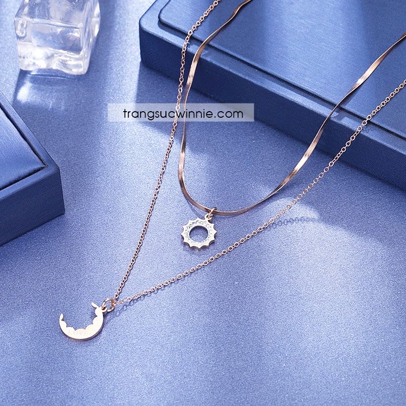  Dây chuyền titan Layer Moni 