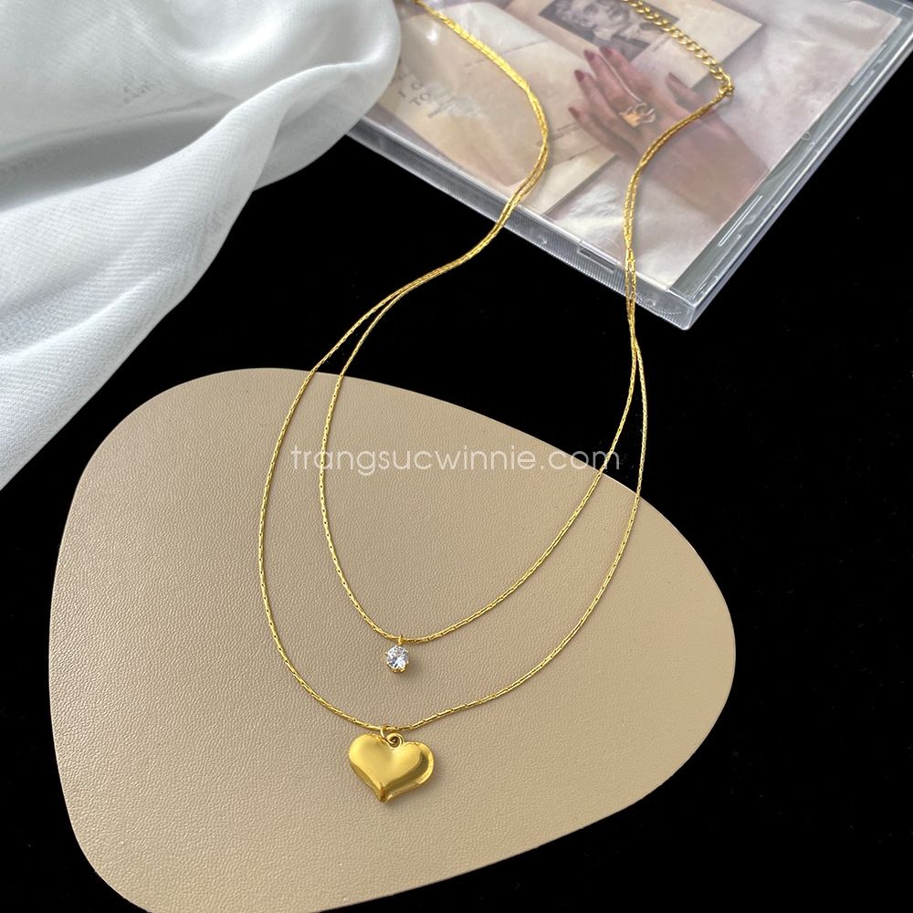  Dây chuyền titan Layer Nicky 