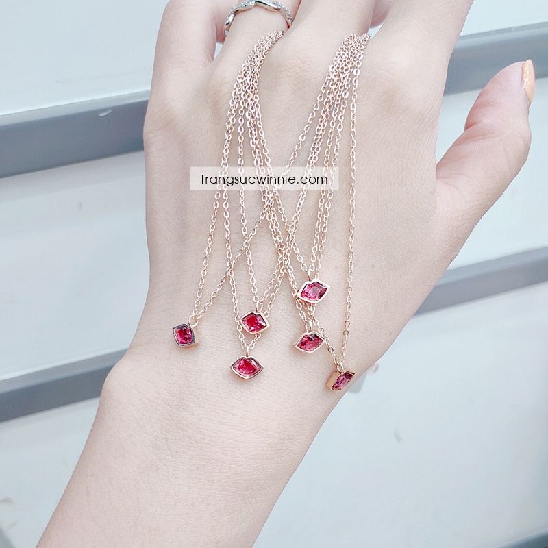  Dây chuyền titan Lip 