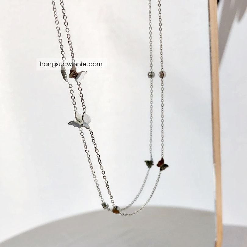  Dây chuyền titan Little butterfly B 