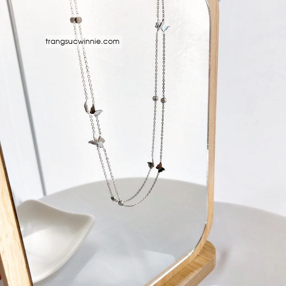  Dây chuyền titan Little butterfly B 