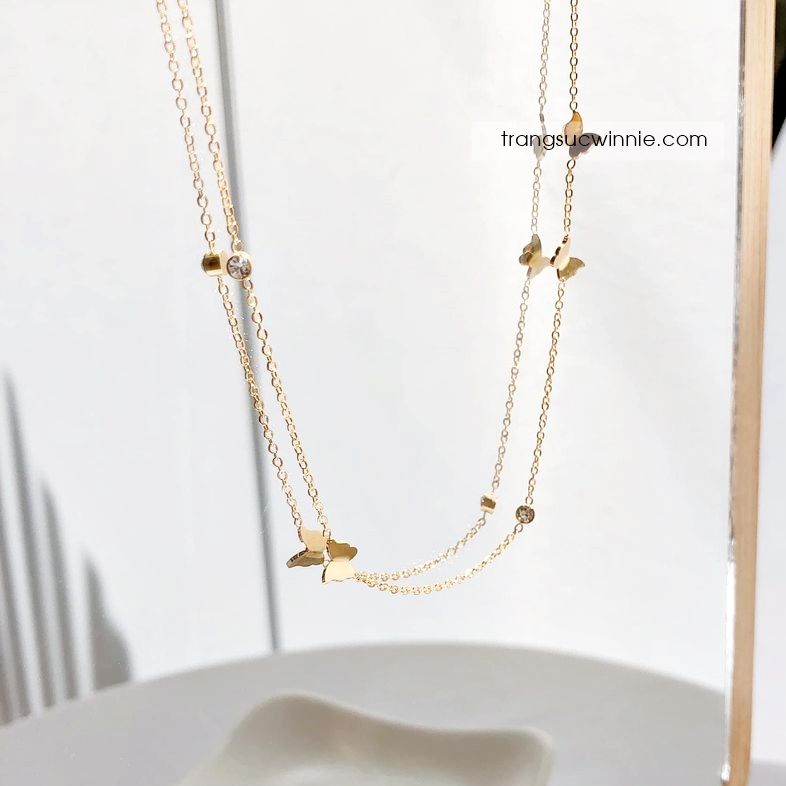  Dây chuyền titan Little butterfly VG 
