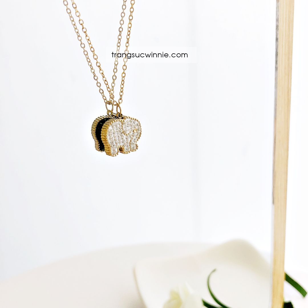  Dây chuyền titan Little Elephant VG 