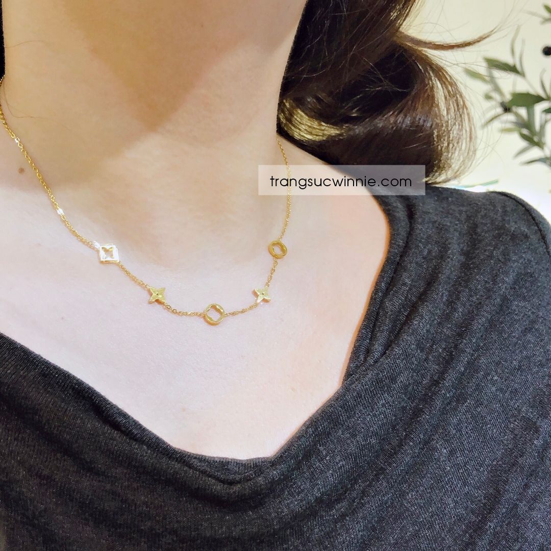  Dây chuyền titan LV 