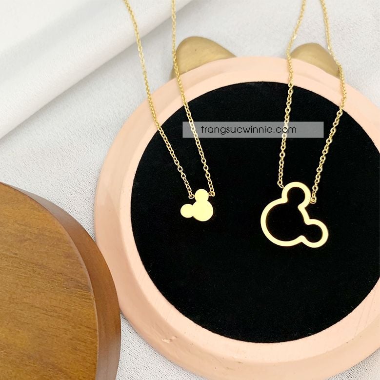  Dây chuyền titan Mickey 
