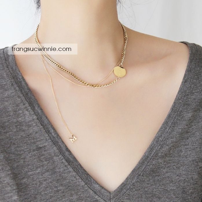  Dây chuyền titan Layer Miss M 