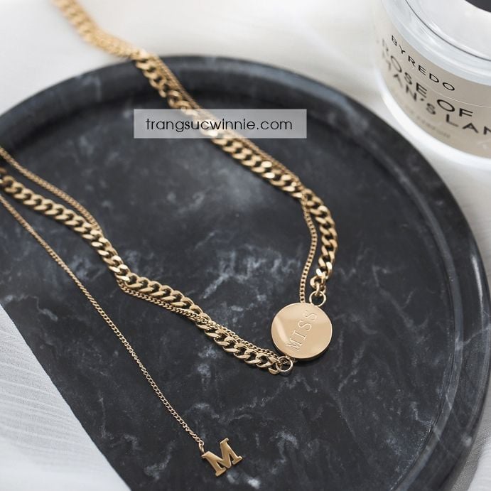  Dây chuyền titan Layer Miss M 