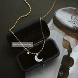  Dây chuyền titan Moon grain 