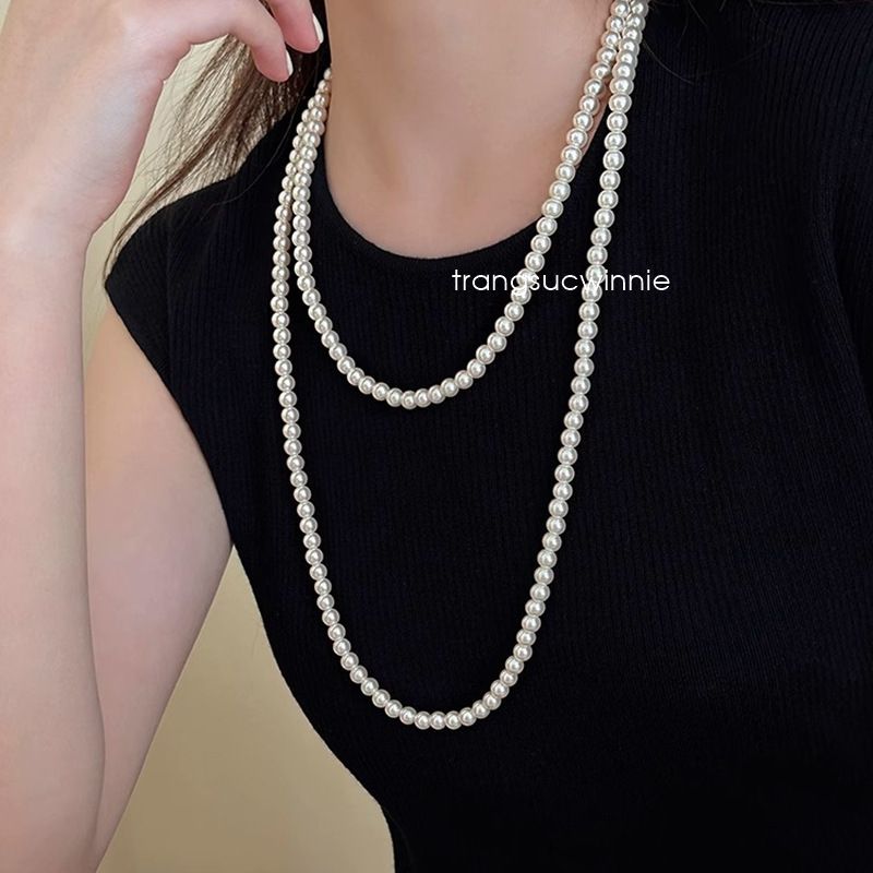  Dây chuyền Ngọc trai dài 