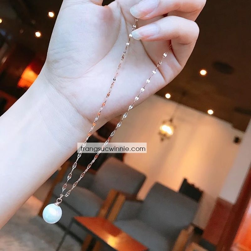  Dây chuyền ngọc trai twist 