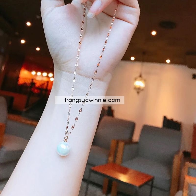  Dây chuyền ngọc trai twist 