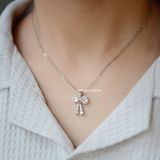  Dây chuyền titan Nơ Tòn ten 