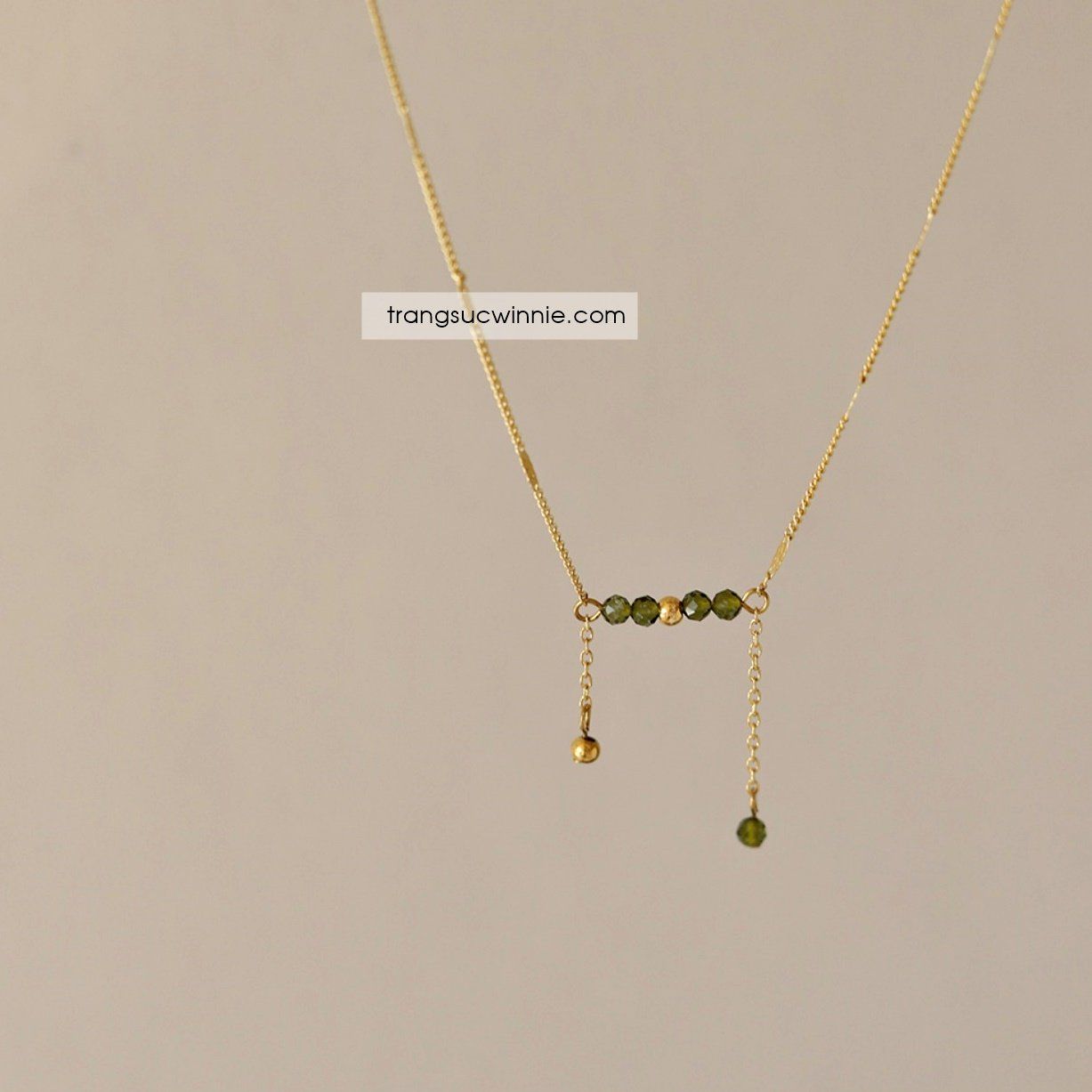  Dây chuyền titan Olive 