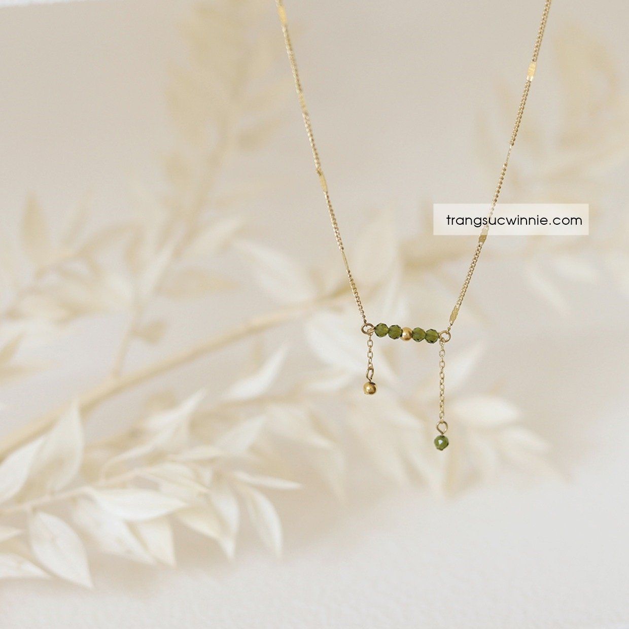  Dây chuyền titan Olive 