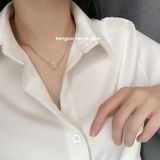  Dây chuyền titan Pha lê B 