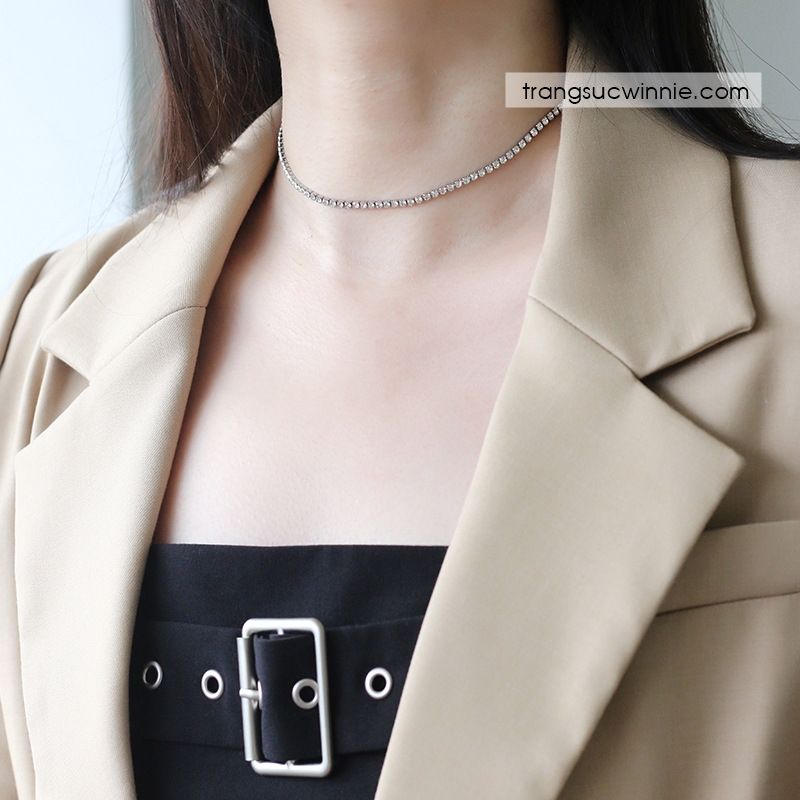  Dây chuyền titan Pretty 