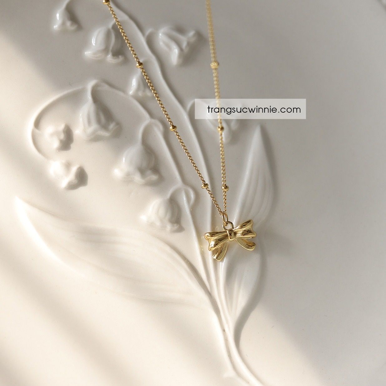  Dây chuyền titan Ribbon 