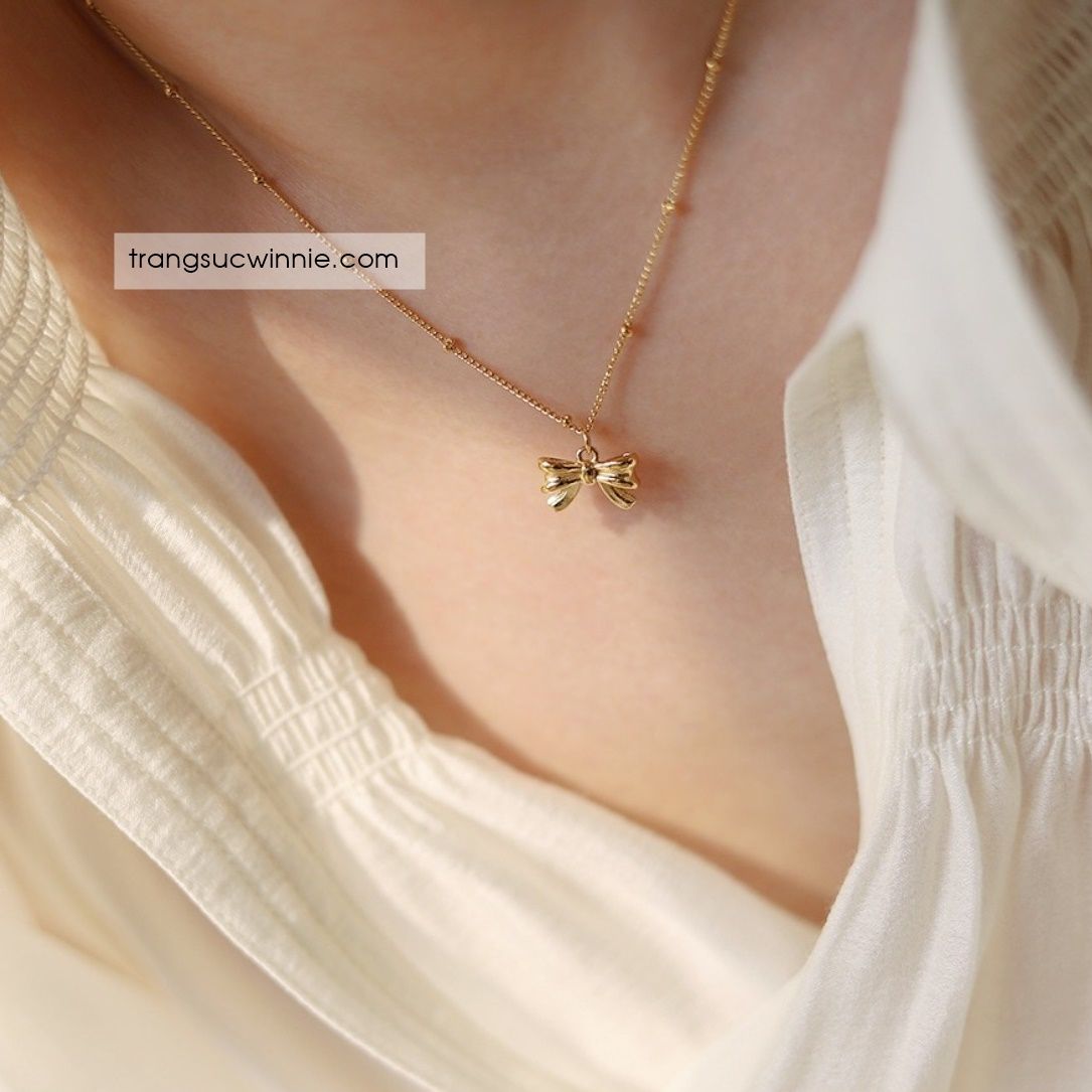  Dây chuyền titan Ribbon 