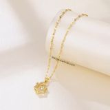  Dây chuyền titan Sao 6 cánh 