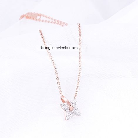  Dây chuyền titan sao băng tròn 