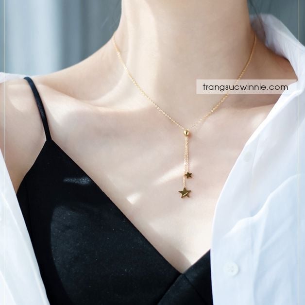  Dây chuyền titan sao dây VG 