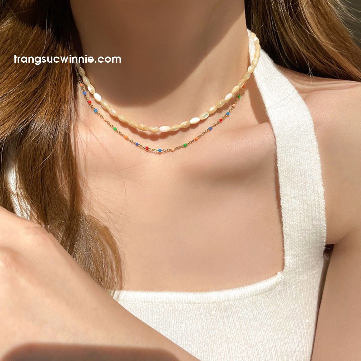  Dây chuyền Set Orange 