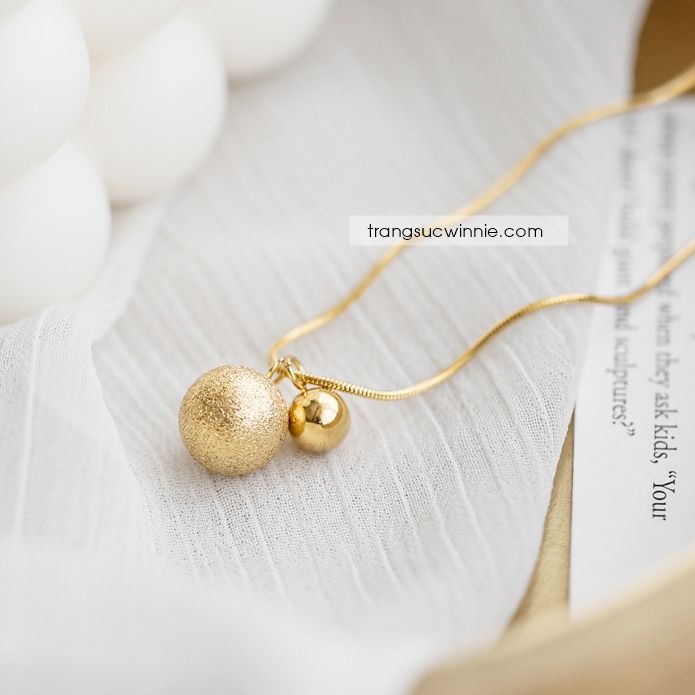  Dây chuyền titan Shining Ball 