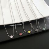  Dây chuyền titan Color smile 