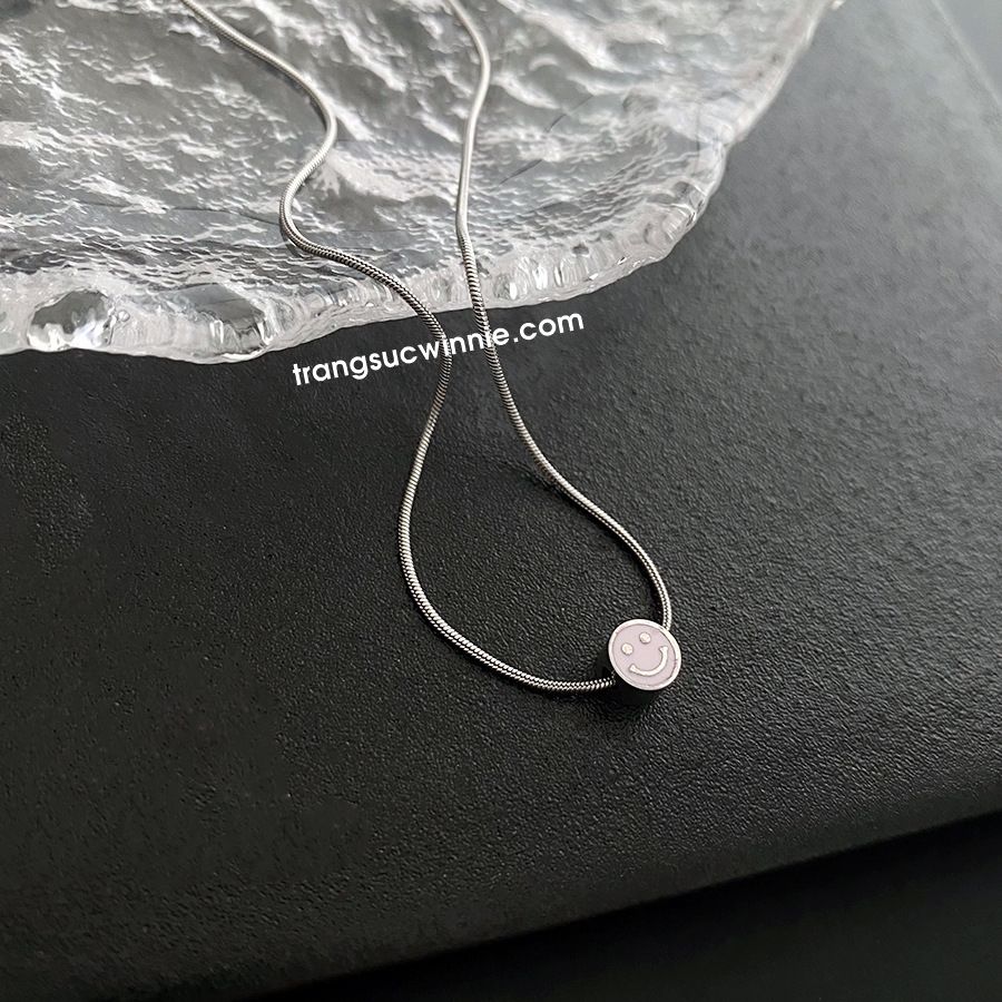  Dây chuyền titan Color smile 