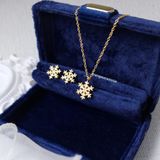  Dây chuyền Titan Snowflake 