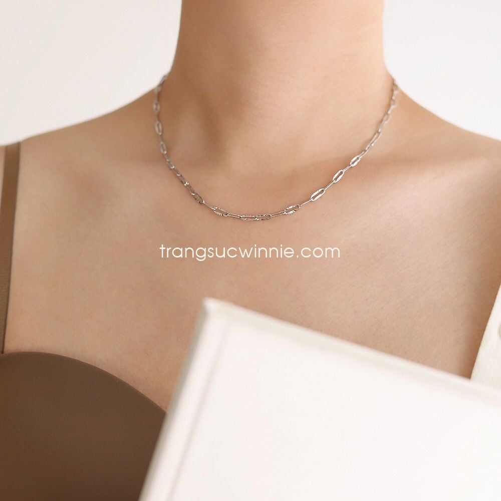  Dây chuyền titan Stella dài 