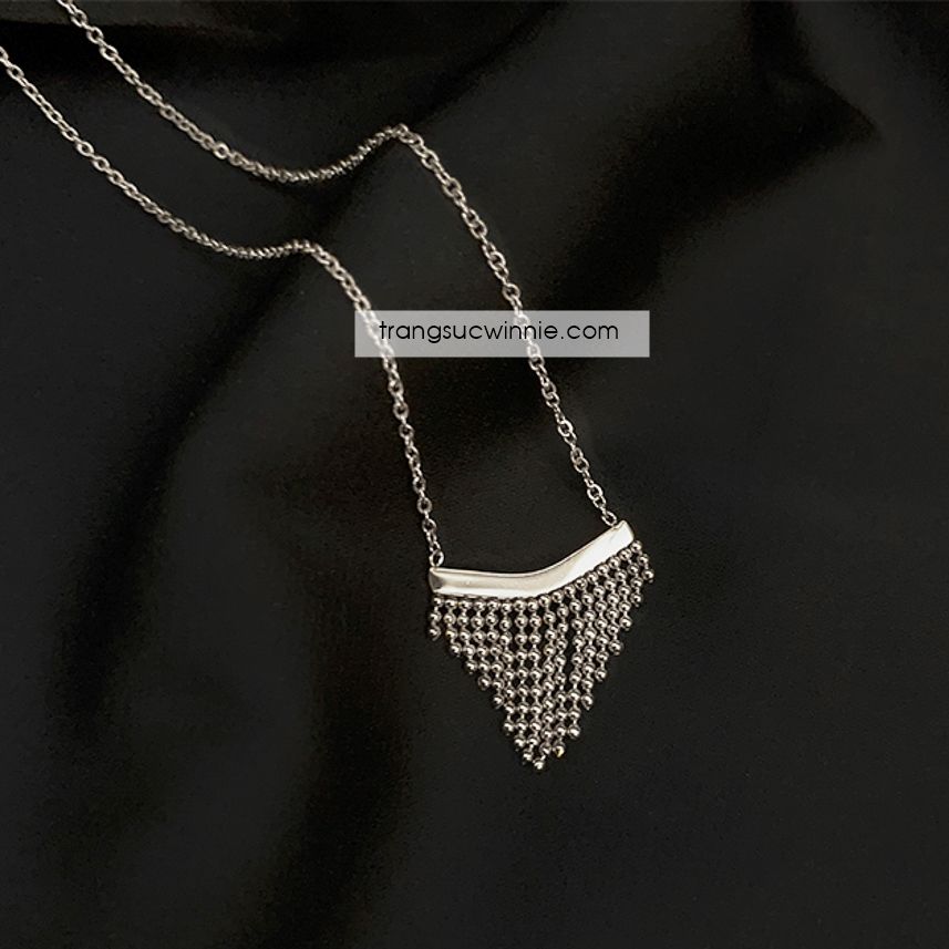  Dây chuyền titan Tassel B 